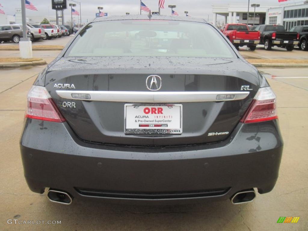Graphite Luster Metallic 2011 Acura RL SH-AWD Advance Exterior Photo #43485868