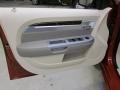 Medium Pebble Beige/Cream 2010 Chrysler Sebring Limited Sedan Door Panel