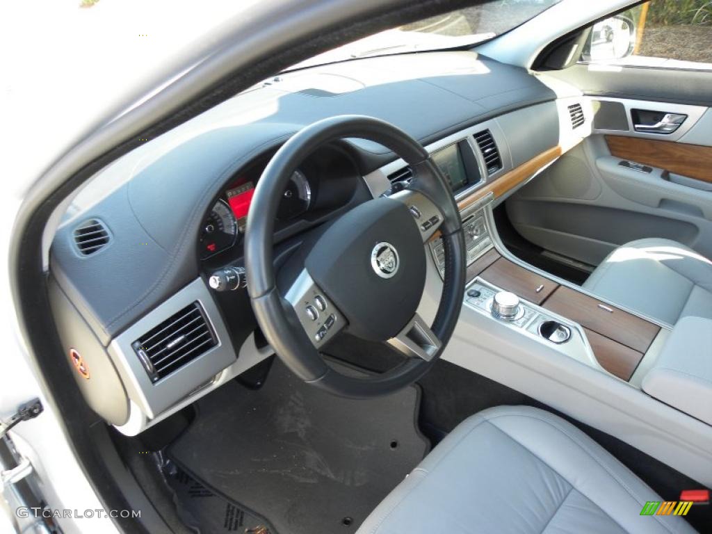 Dove Interior 2010 Jaguar XF Sport Sedan Photo #43488768