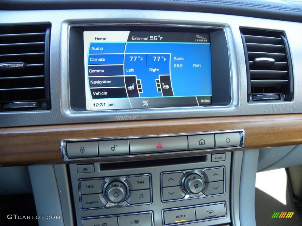 2010 Jaguar XF Sport Sedan Navigation Photo #43489075