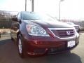 2008 Dark Cherry Pearl Honda Odyssey EX  photo #1