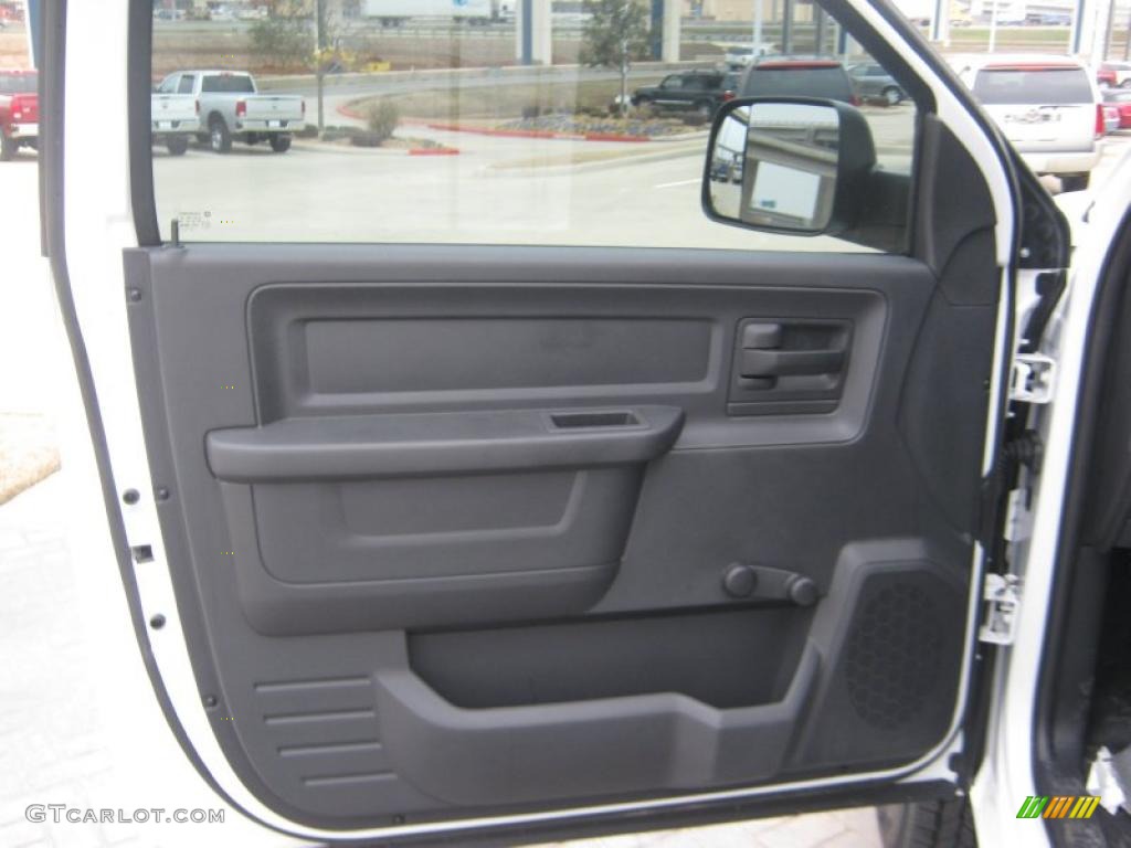 2011 Dodge Ram 3500 HD ST Regular Cab 4x4 Dually Dark Slate Gray/Medium Graystone Door Panel Photo #43491236