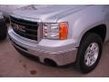 2010 Pure Silver Metallic GMC Sierra 1500 SLE Crew Cab 4x4  photo #11