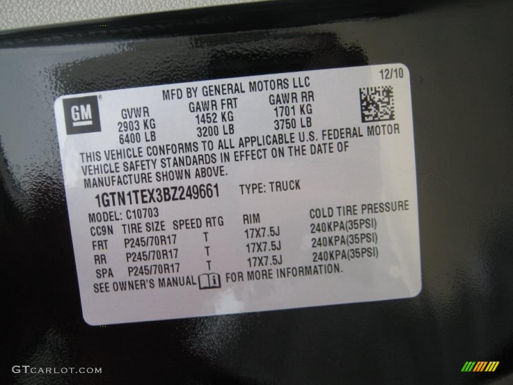 2011 Sierra 1500 Regular Cab - Onyx Black / Dark Titanium photo #22
