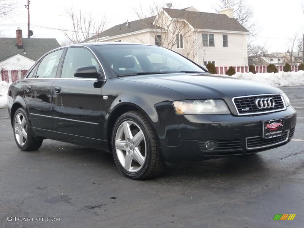 Brilliant Black 2005 Audi A4 3.0 quattro Sedan Exterior Photo #43493092