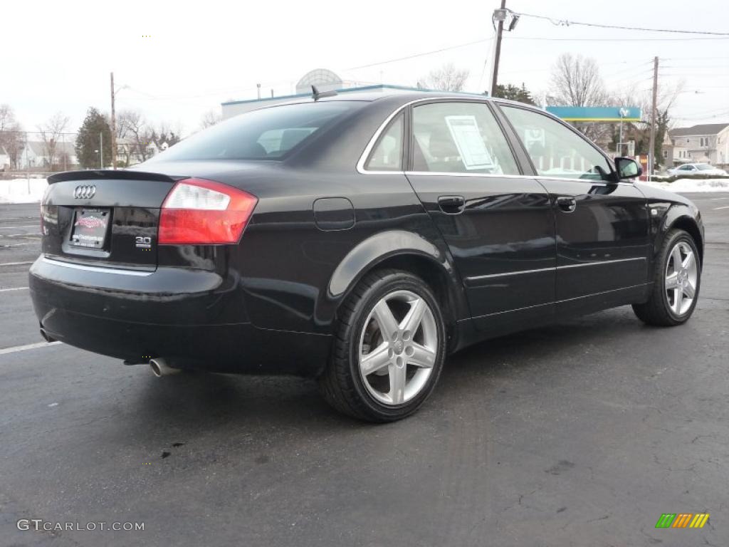 Brilliant Black 2005 Audi A4 3.0 quattro Sedan Exterior Photo #43493108