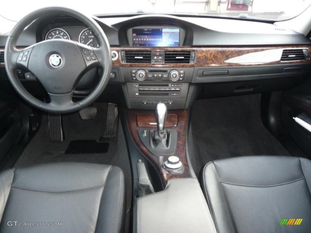 2008 3 Series 335xi Sedan - Sparkling Graphite Metallic / Black photo #8