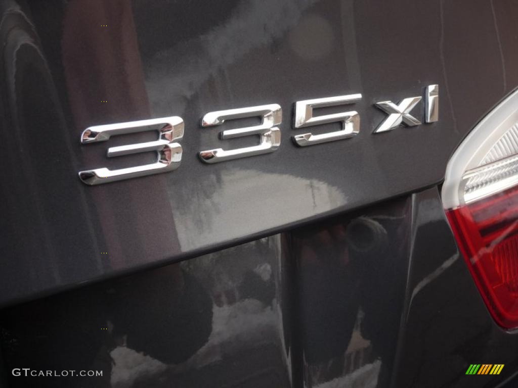 2008 3 Series 335xi Sedan - Sparkling Graphite Metallic / Black photo #18