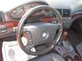Black 2005 BMW 3 Series 325xi Wagon Steering Wheel