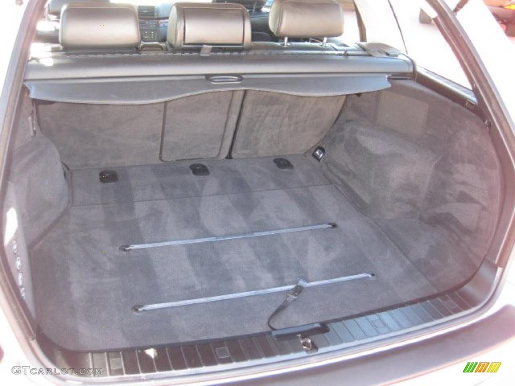 2005 3 Series 325xi Wagon - Titanium Silver Metallic / Black photo #15