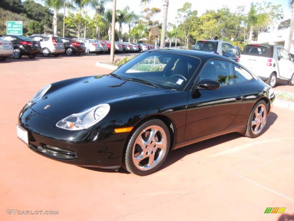 2001 911 Carrera 4 Coupe - Black / Black photo #1