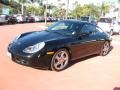 Black 2001 Porsche 911 Carrera 4 Coupe