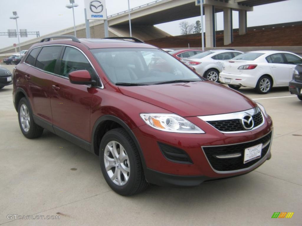 2011 CX-9 Touring - Copper Red Mica / Sand photo #7