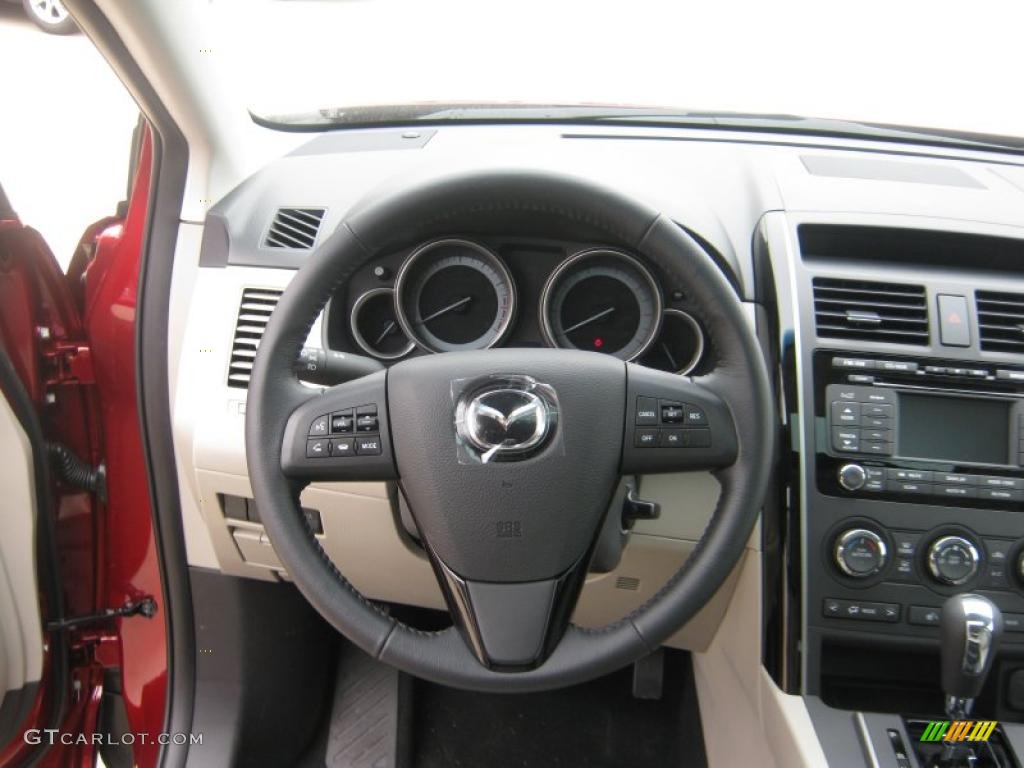 2011 CX-9 Touring - Copper Red Mica / Sand photo #10