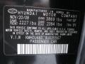 Black Pearl - Elantra GLS Sedan Photo No. 26