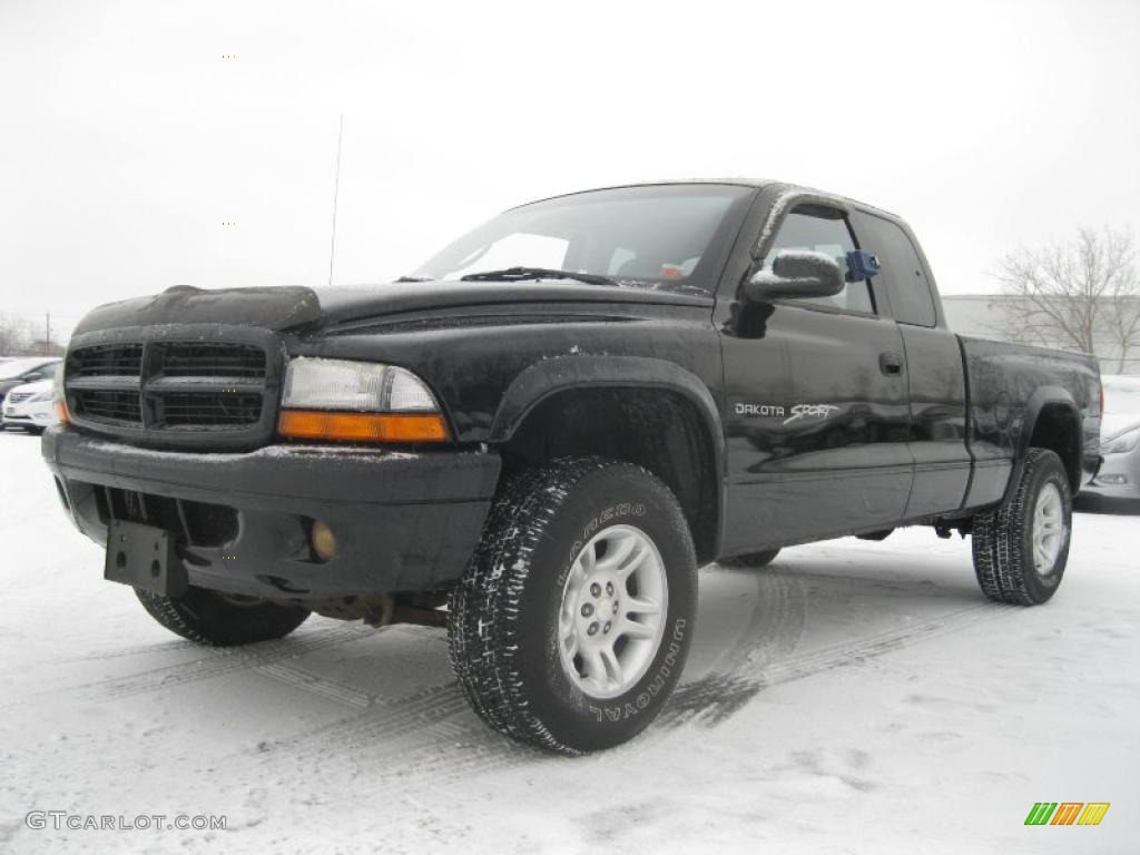 Black Dodge Dakota