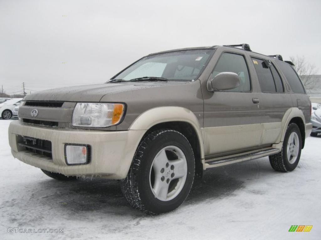 2002 QX4 4x4 - Bronze Metallic / Stone Beige photo #1