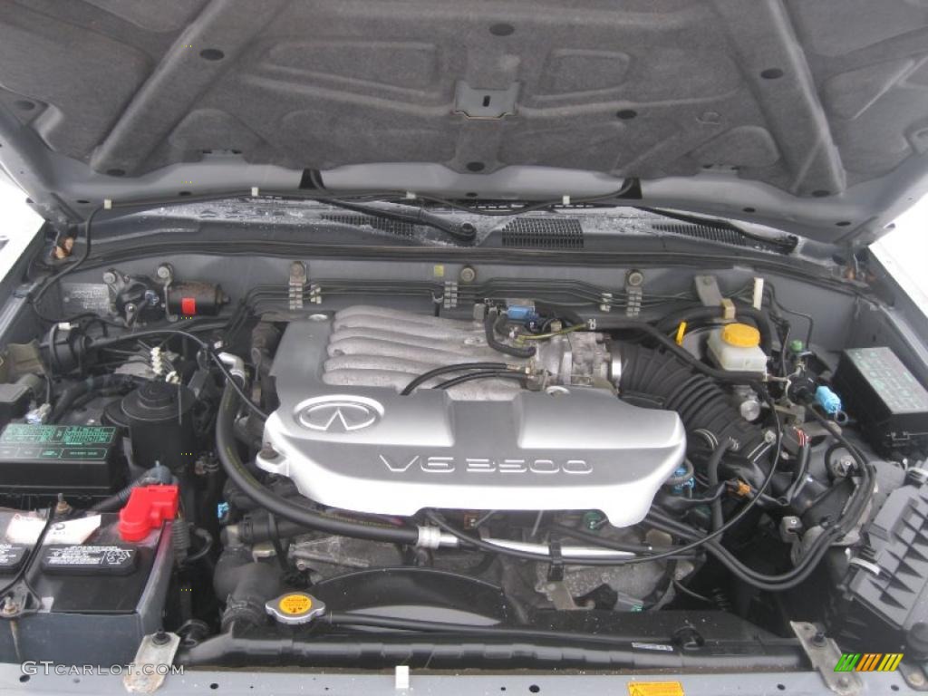 2002 Infiniti QX4 4x4 3.5 Liter DOHC 24-Valve V6 Engine Photo #43497150