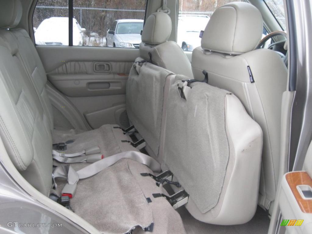 Stone Beige Interior 2002 Infiniti QX4 4x4 Photo #43497536