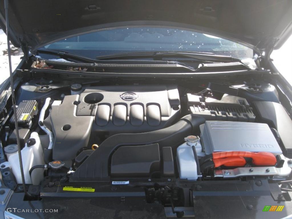 2010 Nissan Altima Hybrid 2.5 Liter GDI DOHC 16-Valve CVTCS 4 Cylinder Gasoline/Electric Hybrid Engine Photo #43498294