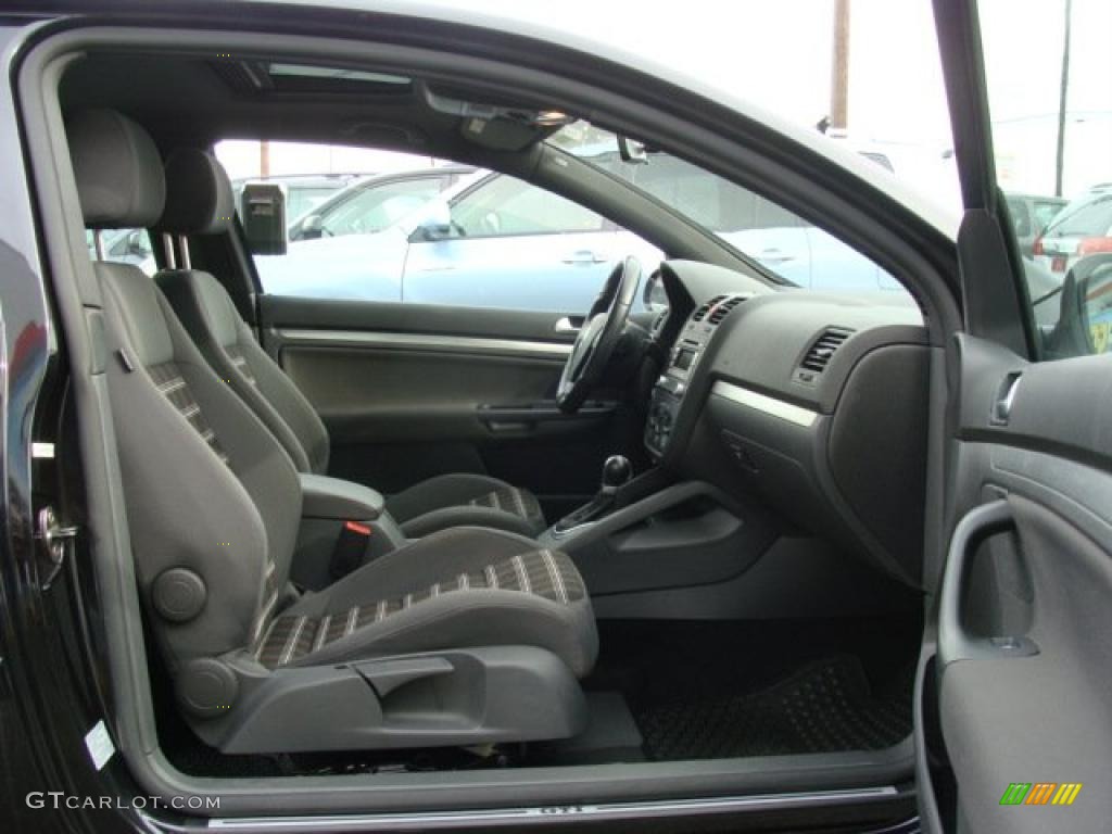 Interlagos Plaid Cloth Interior 2008 Volkswagen GTI 2 Door Photo #43498478