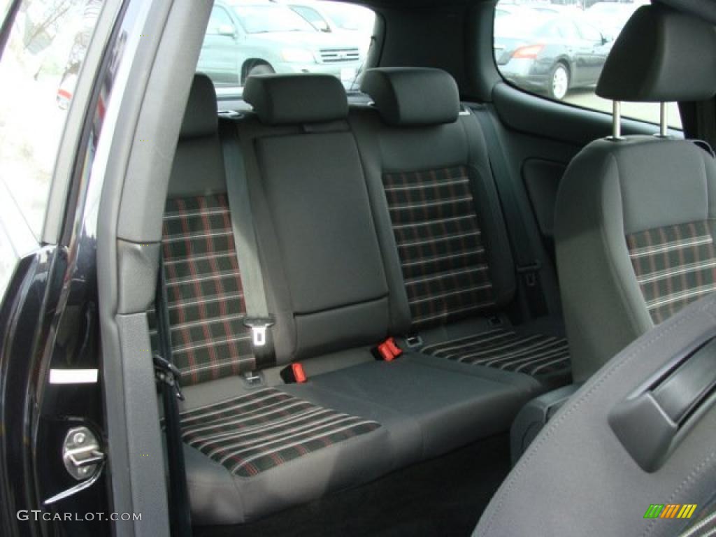Interlagos Plaid Cloth Interior 2008 Volkswagen GTI 2 Door Photo #43498533