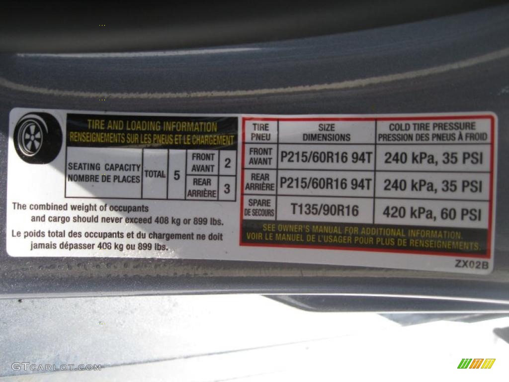 2010 Nissan Altima Hybrid Info Tag Photo #43498682