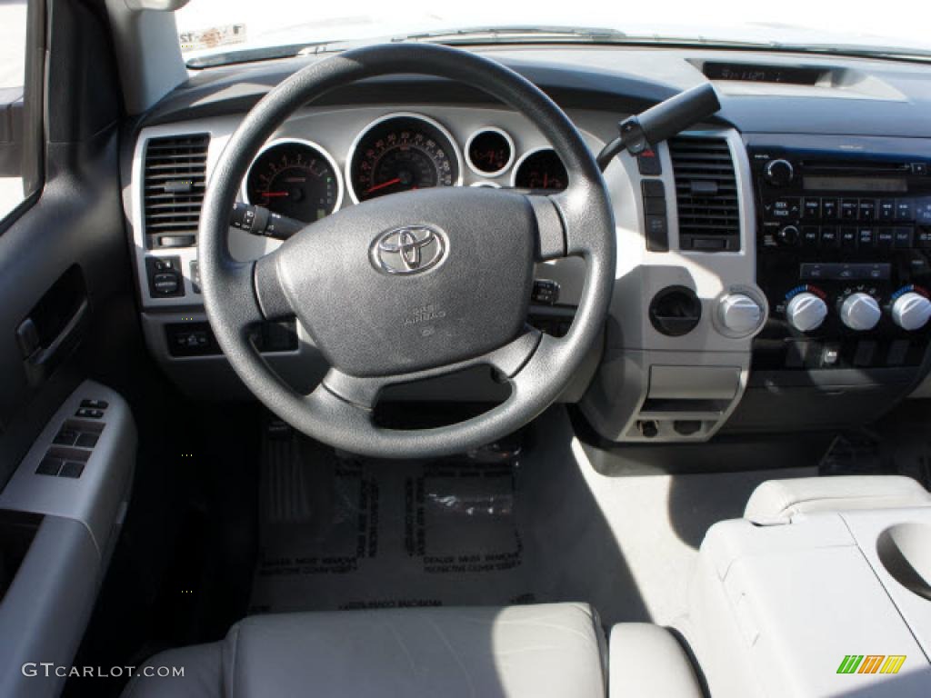 2008 Tundra Double Cab - Silver Sky Metallic / Graphite Gray photo #9