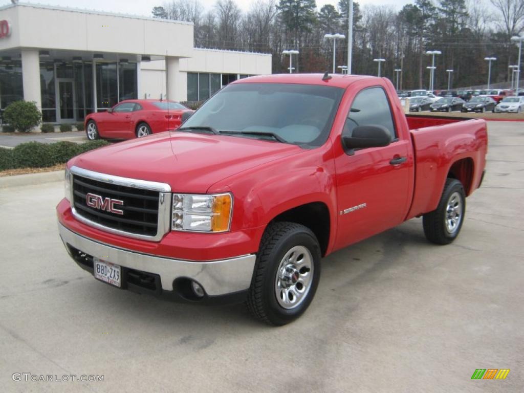 Fire Red GMC Sierra 1500