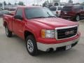 2008 Fire Red GMC Sierra 1500 Regular Cab  photo #7