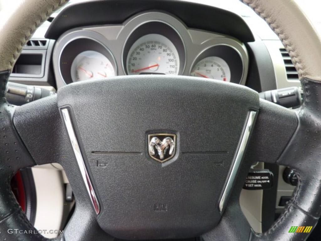 2008 Avenger R/T AWD - Sunburst Orange Pearl / Dark Slate Gray/Light Graystone photo #19