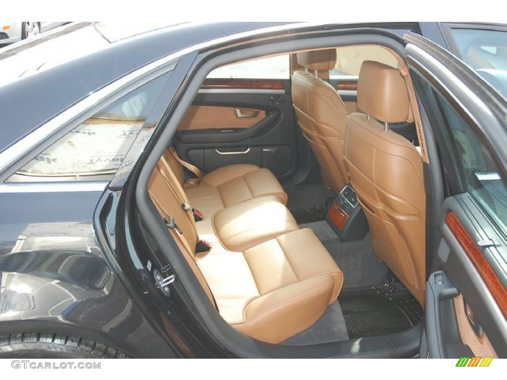 Amaretto Interior 2010 Audi A8 4.2 quattro Photo #43502538