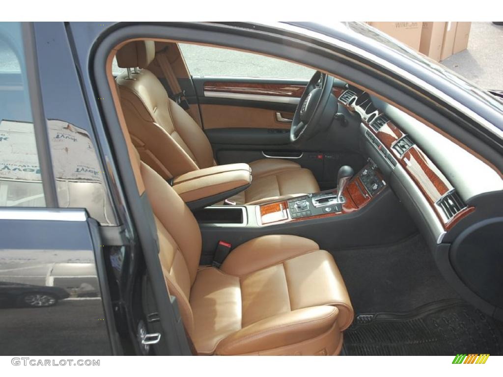 Amaretto Interior 2010 Audi A8 4.2 quattro Photo #43502558