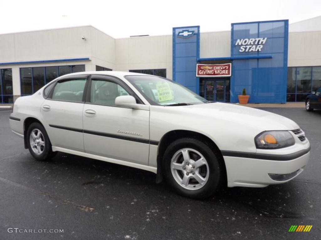 2003 Impala LS - White / Neutral Beige photo #1