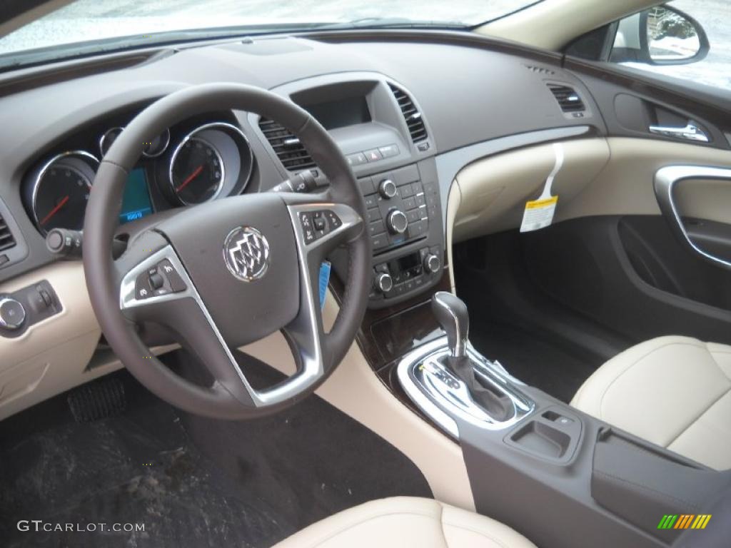 Cashmere Interior 2011 Buick Regal CXL Photo #43504647