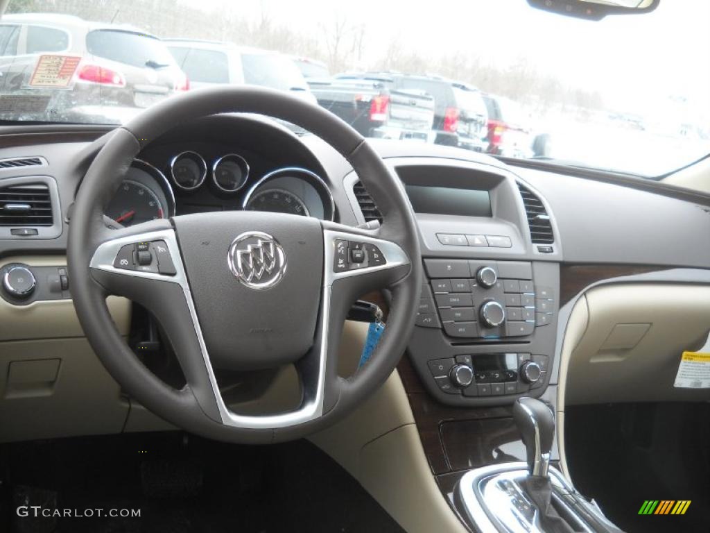 2011 Buick Regal CXL Cashmere Dashboard Photo #43504783