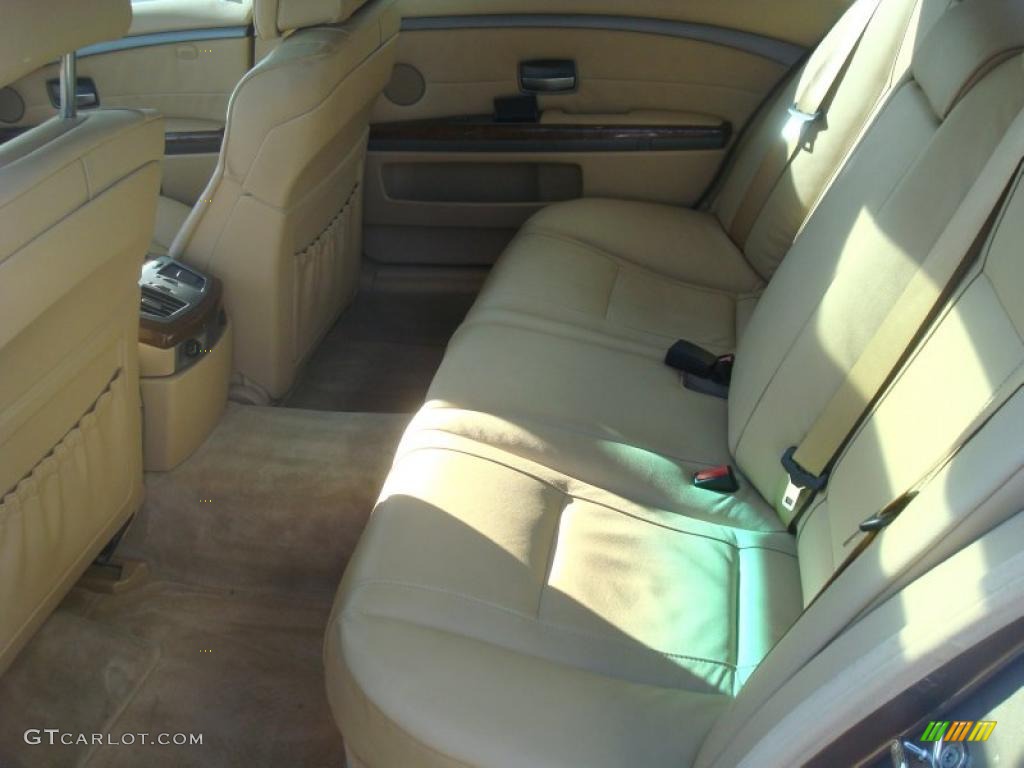 2005 7 Series 745Li Sedan - Kalahari Beige Metallic / Dark Beige/Beige III photo #8