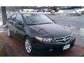 2008 Nighthawk Black Pearl Acura TSX Sedan  photo #3