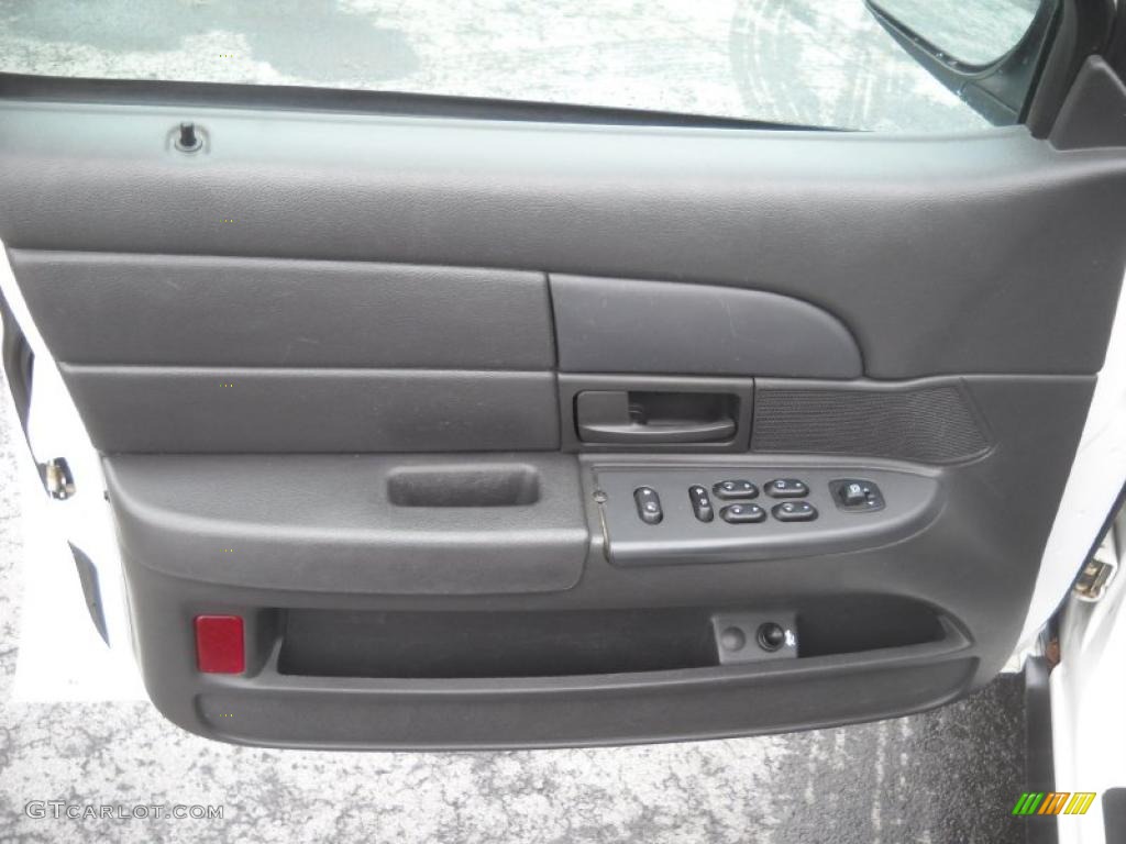 2004 Ford Crown Victoria Police Interceptor Dark Charcoal Door Panel Photo #43506724