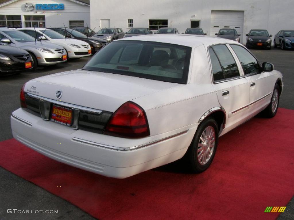 2006 Grand Marquis LS - Vibrant White / Medium Light Stone photo #6