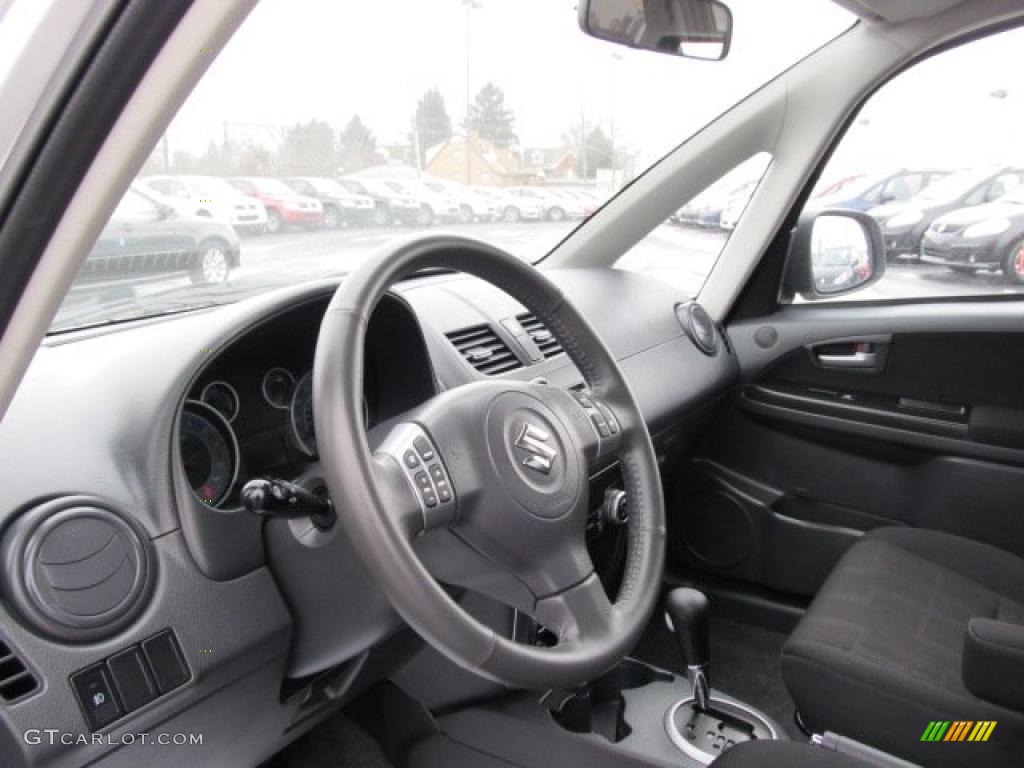 Black Interior 2010 Suzuki SX4 SportBack GTS Photo #43508392