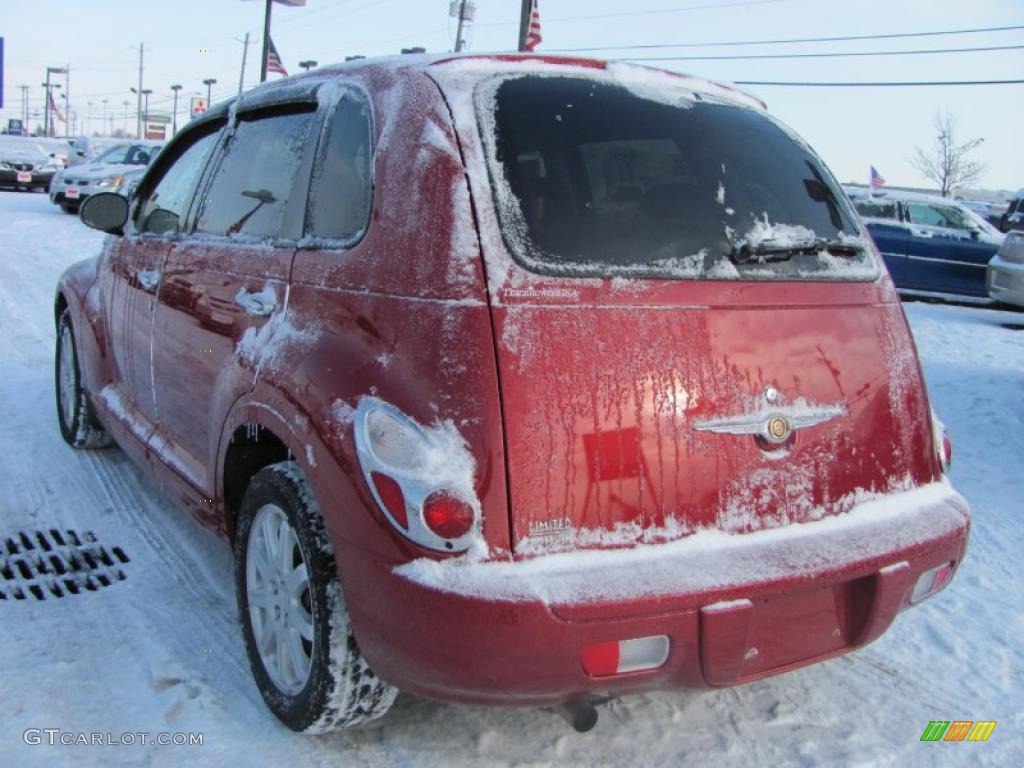 2006 PT Cruiser Limited - Inferno Red Crystal Pearl / Pastel Slate Gray photo #20