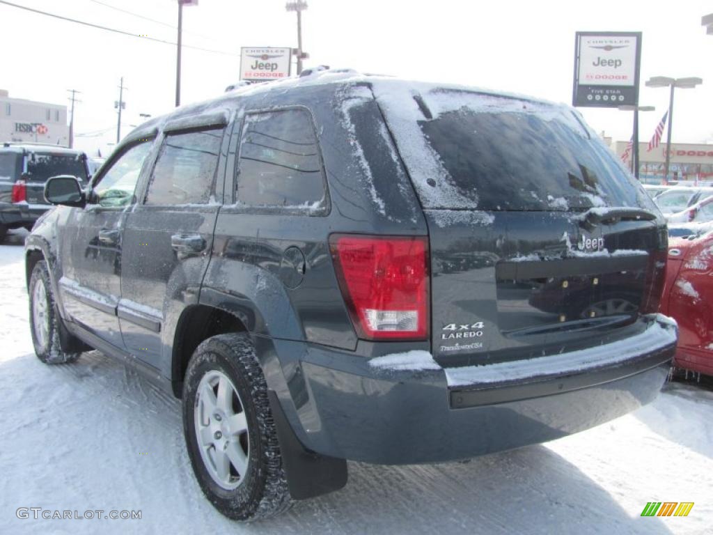 2008 Grand Cherokee Laredo 4x4 - Steel Blue Metallic / Dark Slate Gray photo #23