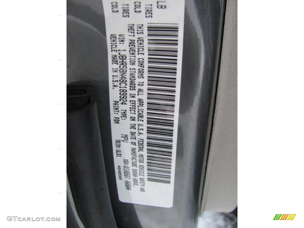 2008 Grand Cherokee Limited 4x4 - Mineral Gray Metallic / Dark Khaki/Light Graystone photo #9
