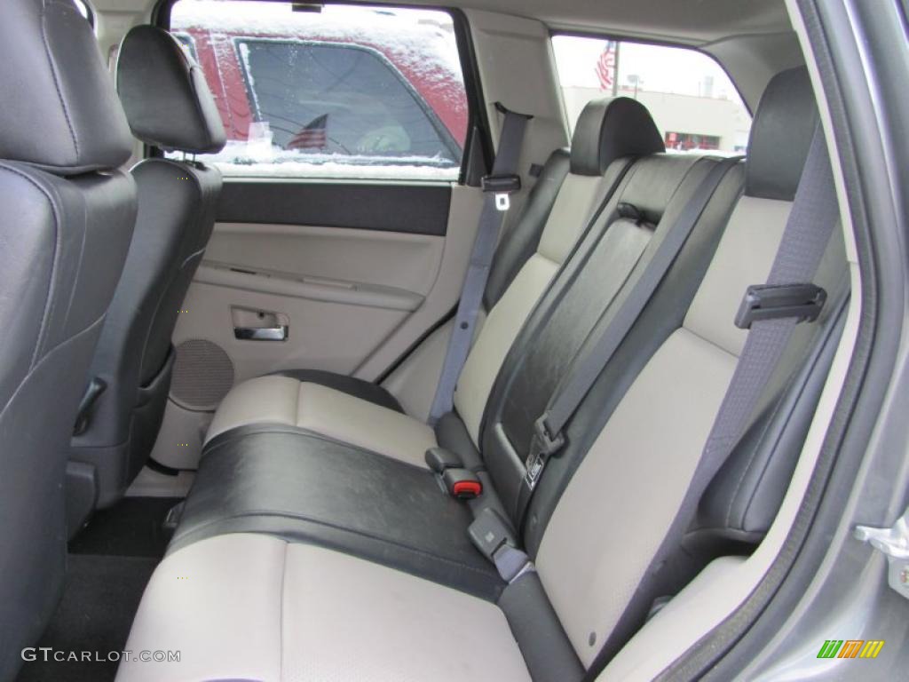 2008 Grand Cherokee Limited 4x4 - Mineral Gray Metallic / Dark Khaki/Light Graystone photo #10