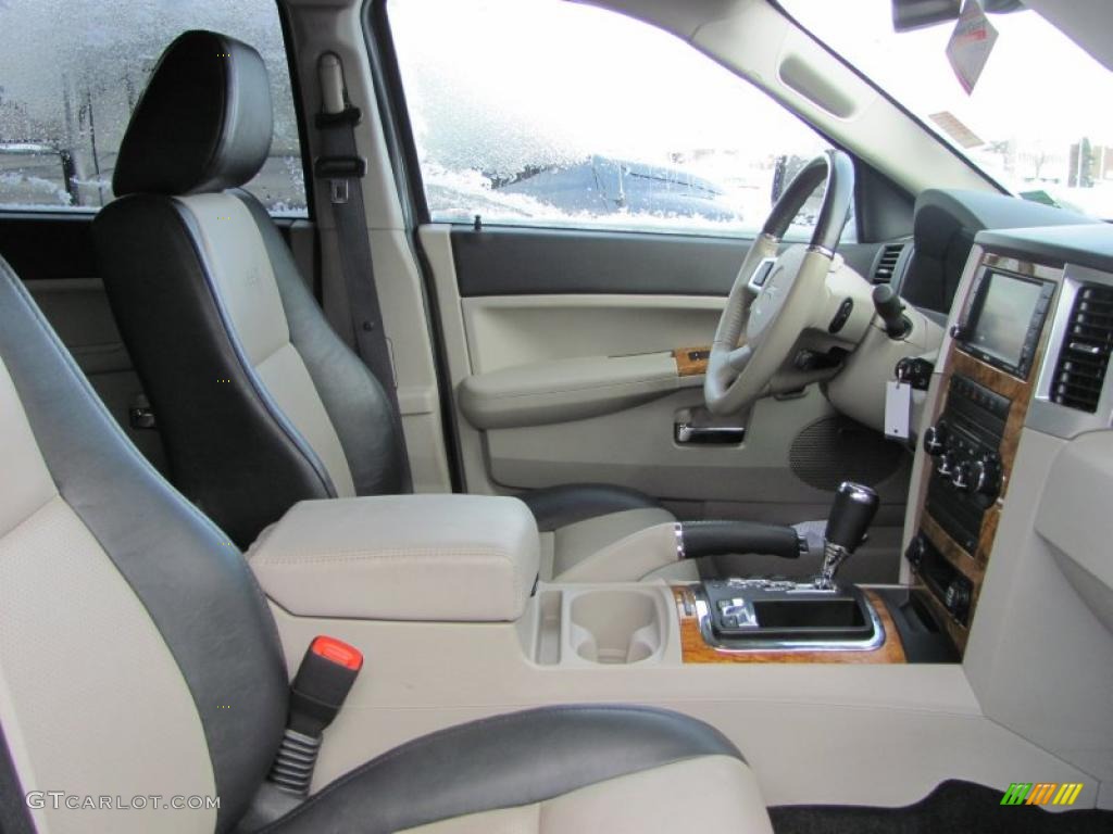 2008 Grand Cherokee Limited 4x4 - Mineral Gray Metallic / Dark Khaki/Light Graystone photo #14