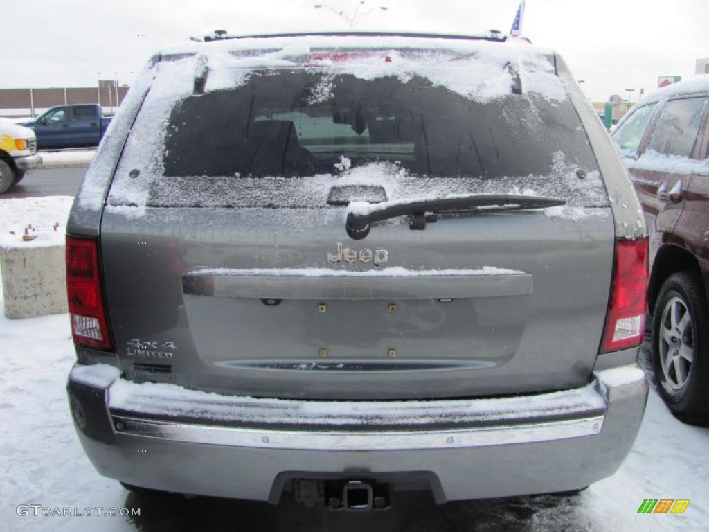 2008 Grand Cherokee Limited 4x4 - Mineral Gray Metallic / Dark Khaki/Light Graystone photo #19