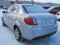 2010 Clear Silver Kia Rio LX Sedan  photo #2