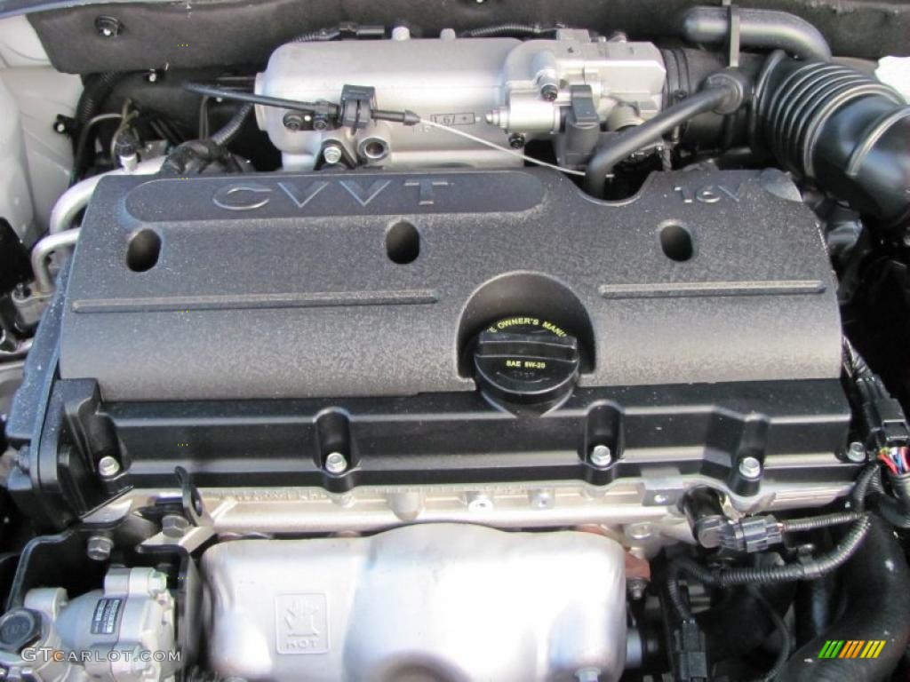 2010 Kia Rio LX Sedan 1.6 Liter DOHC 16-Valve CVVT 4 Cylinder Engine Photo #43511126