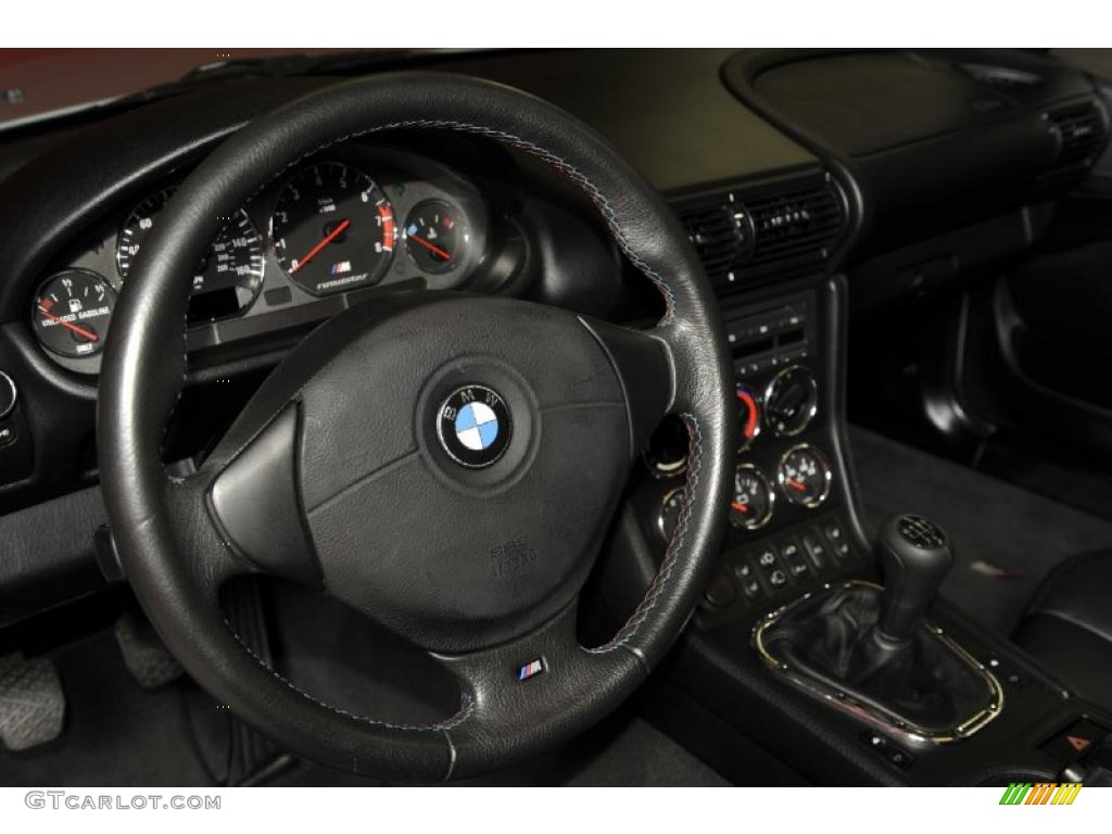 1999 BMW M Roadster Black Steering Wheel Photo #43511266